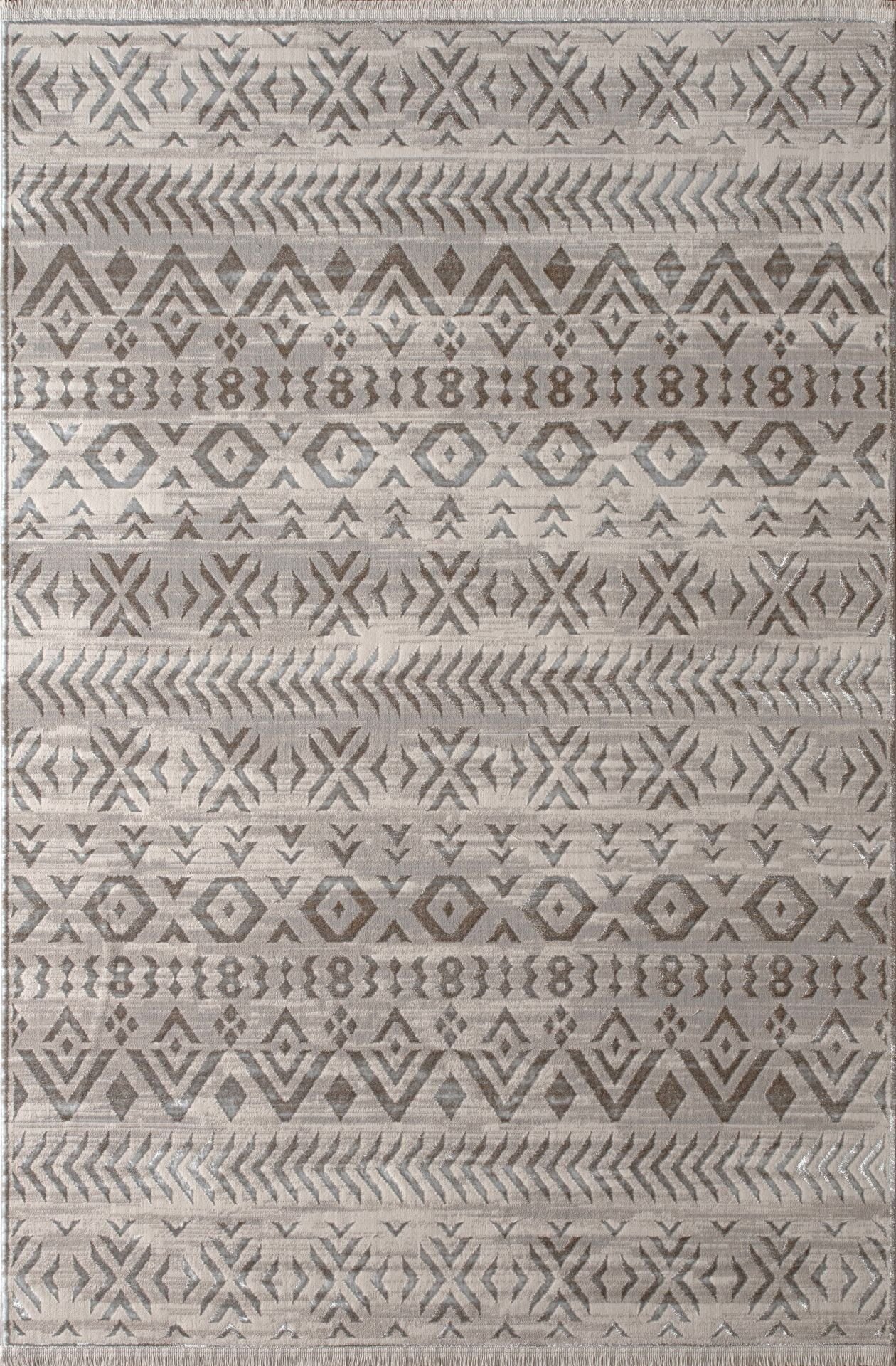 Artemis Halı Gina - 03079A - Krem Gri Polyester Halı