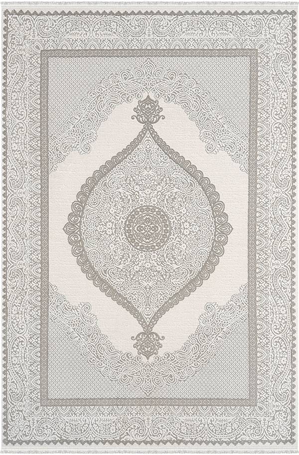 Woolen Halı Palace Koleksiyonu 4851 Gri Premium Akrilik Halı