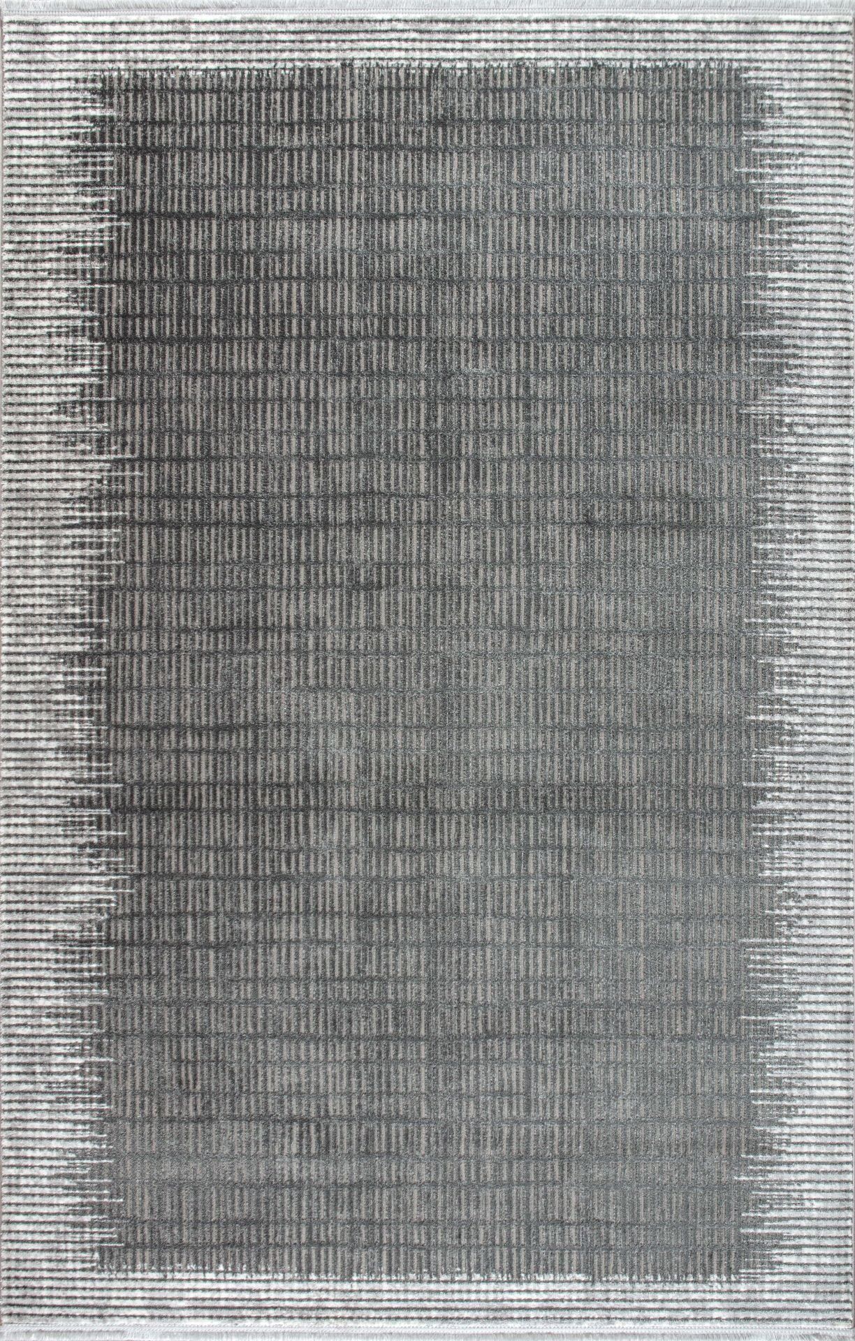 Artemis Halı Samoa - 02926C - Gri Krem Akrilik Saçaklı Halı