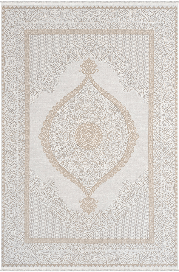 Woolen Halı Palace Koleksiyonu 4852 Bej Premium Akrilik Halı