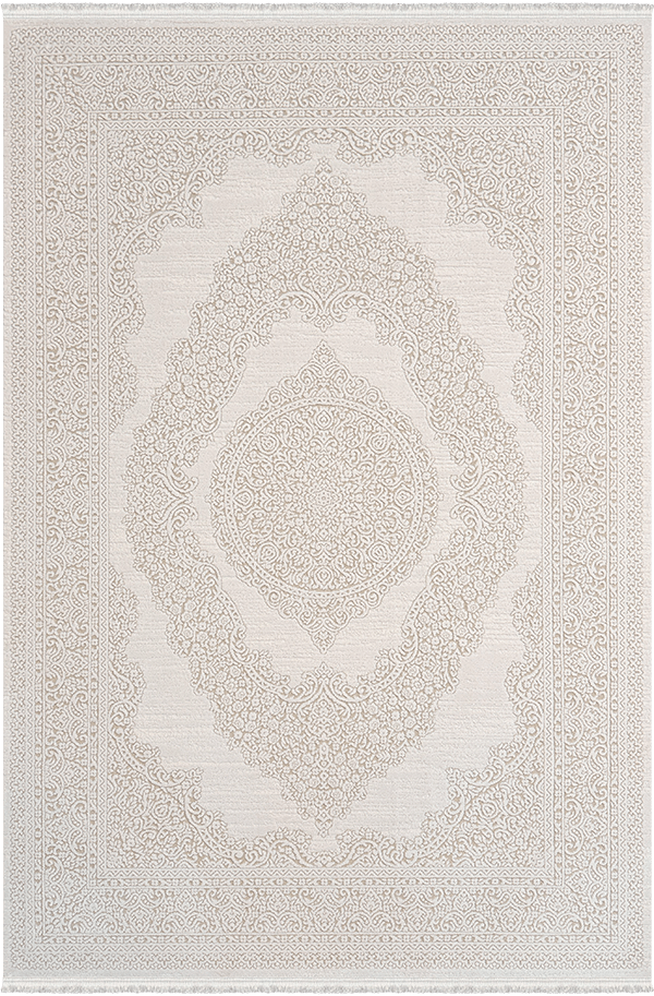 Woolen Halı Palace Koleksiyonu 4853 Krem Premium Akrilik Halı