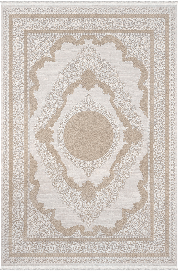 Woolen Halı Palace Koleksiyonu 4854 Bej Premium Akrilik Halı