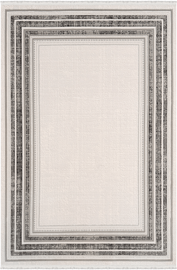 Woolen Halı Palace Koleksiyonu 4855 Gri Premium Akrilik Halı