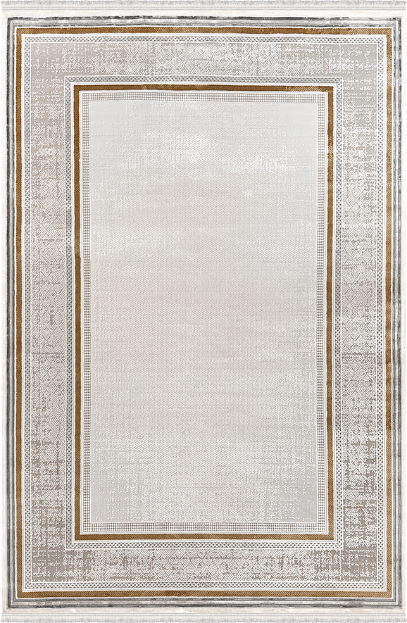 Woolen Halı Valentin Koleksiyonu 6258 Gold Premium Viskon Halı