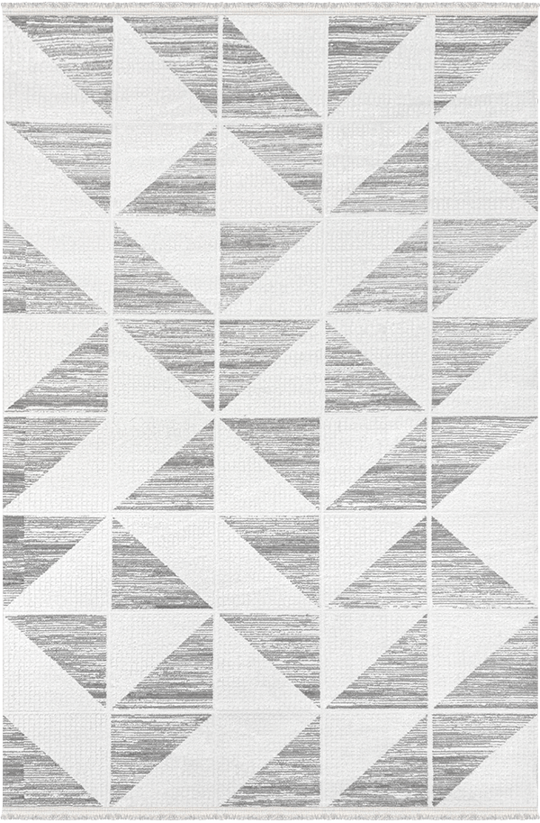 Woolen Halı Vesta Koleksiyonu 3755 Gri Akrilik Halı