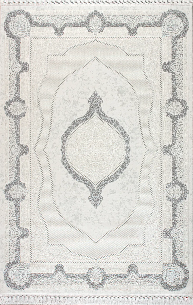 Artemis Halı Vanessa - 03080B - Gri Krem Akrilik Halı