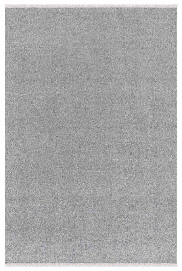 İpek Halı 3403A Polyester Düz Renk Pelus Halı