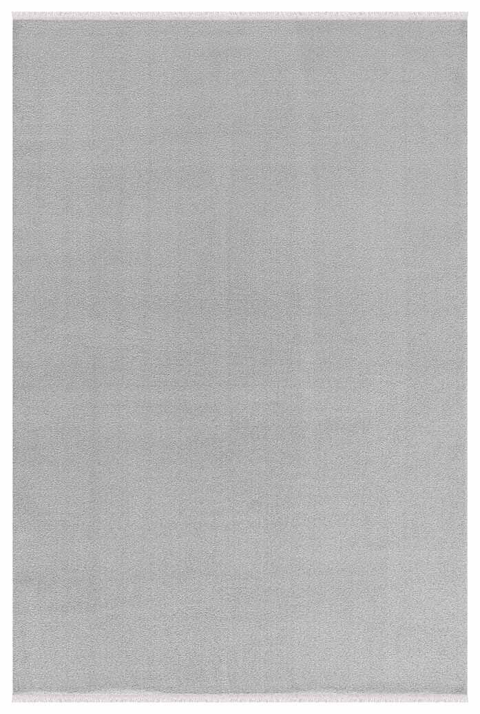 İpek Halı 3401A Polyester Düz Renk Pelus Halı