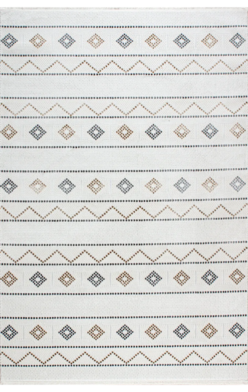 Artemis Halı Cozy - 03053H - Gri Kemik Polyester Halı