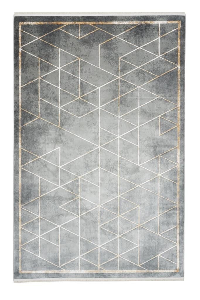 Apex Halı Serenity 7841 Gri Viskon Halı