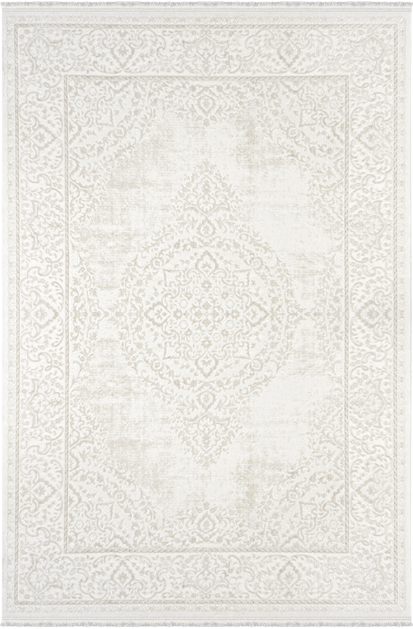 Woolen Halı Viola Koleksiyonu 3402 Krem Akrilik Halı