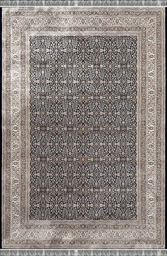 Woolen Halı Ottoman Koleksiyonu 5254 Mavi Premium İpek Halı