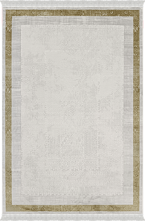 Woolen Halı Deluxe Koleksiyonu 6506 Gold Premium Viskon Halı