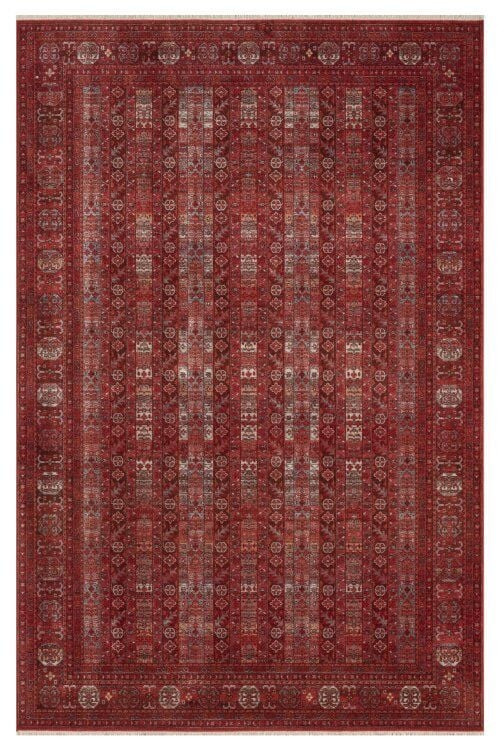 Seyran Halı Ahlat Koleksiyonu 257 Bordo Polyester Vintage Halı