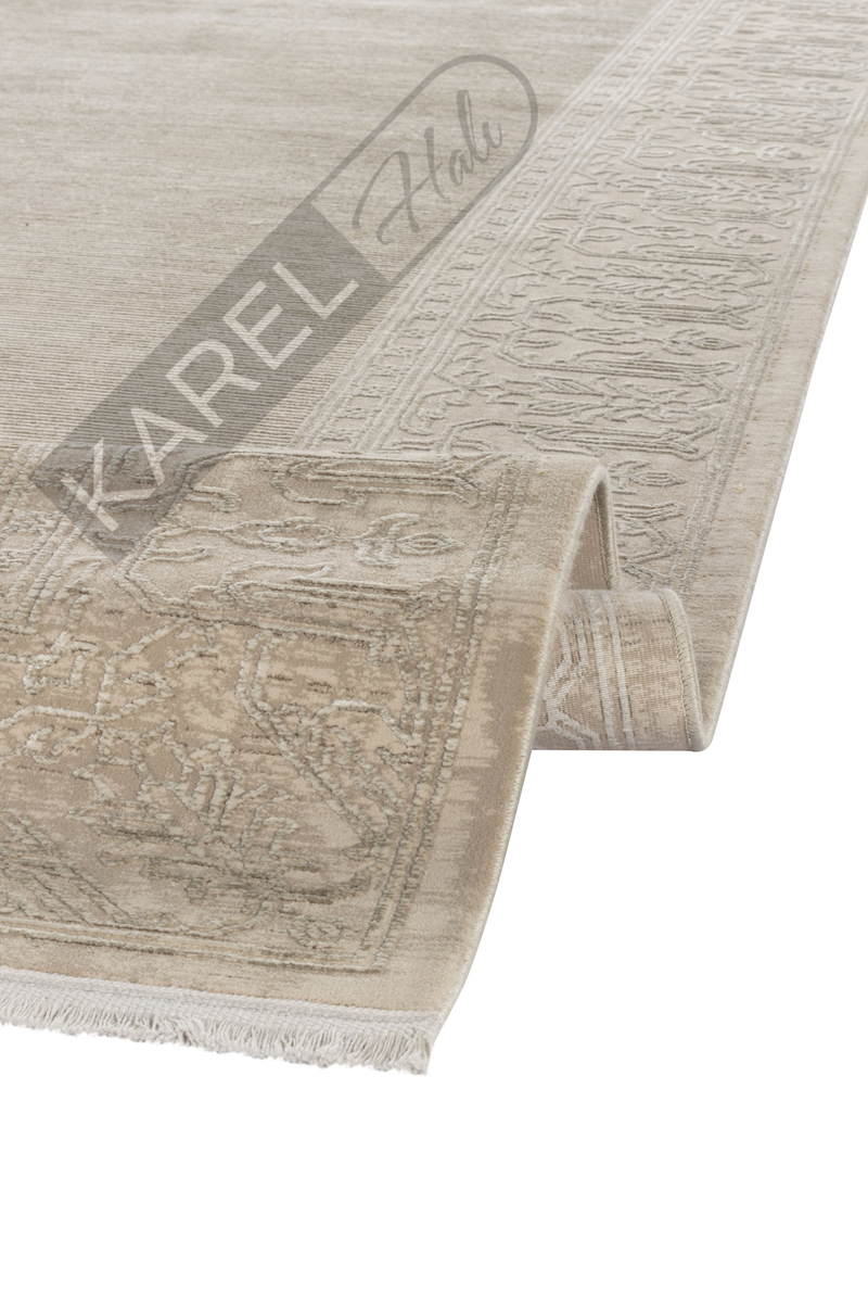 Apex Halı Aura 2855 Krem Premium Viskon İpek Halı