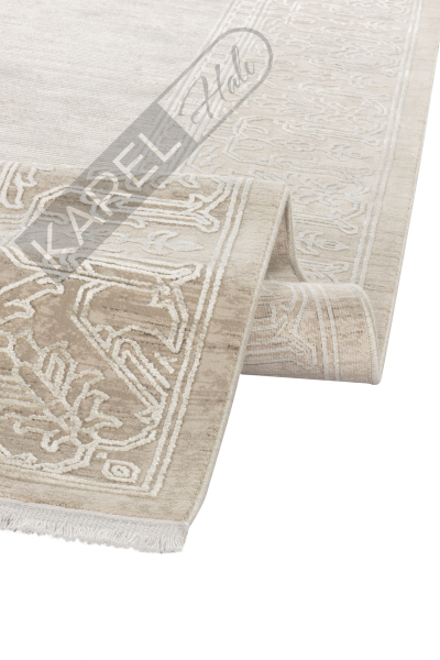 Apex Halı Aura 2855 Krem Premium Viskon İpek Halı