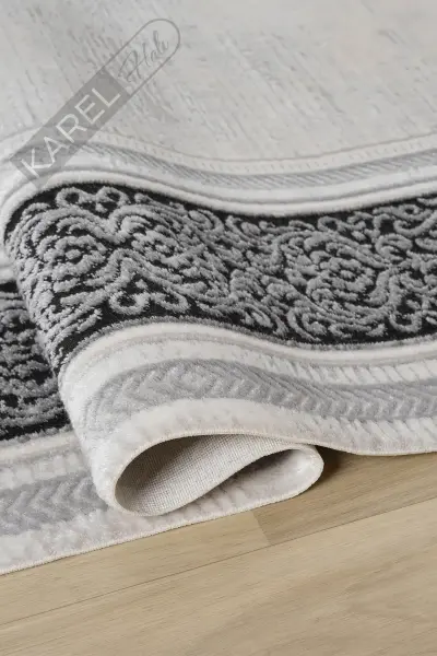 Seyran Halı Zen 7006 Antrasit Akrilik Halı