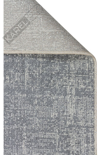 Kalahari KLH01 Gri Özel Dokuma Tekniği ile Üretilen Modern Sade Desenli Makine Halısı