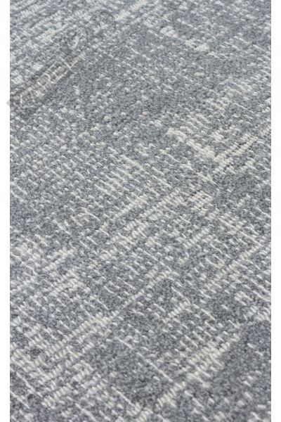 Kalahari KLH01 Gri Özel Dokuma Tekniği ile Üretilen Modern Sade Desenli Makine Halısı