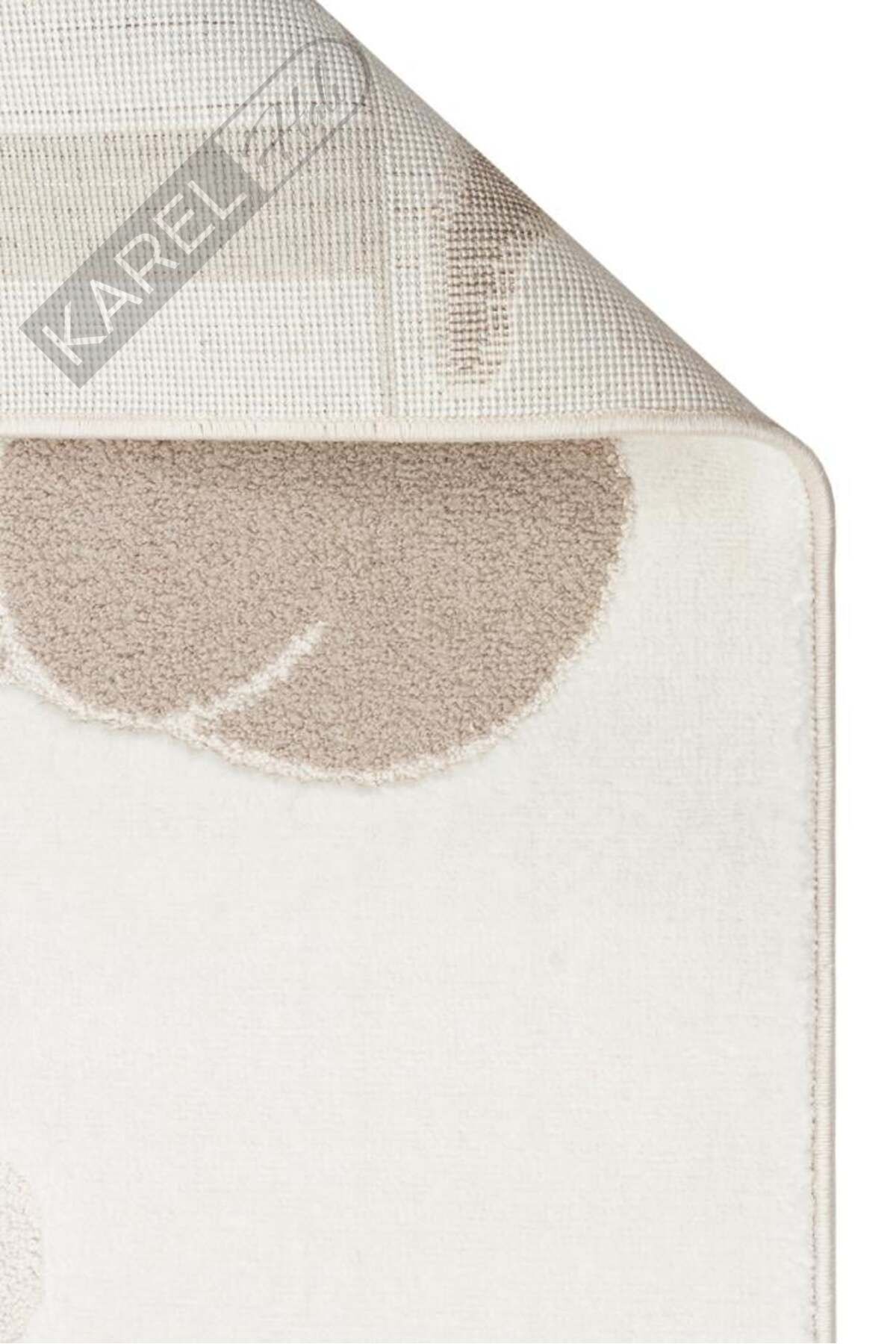 BAMBINO BMB 03 CREAM BEIGE Pastel Renkli Hav ve Toz Vermeyen Çocuk Halısı