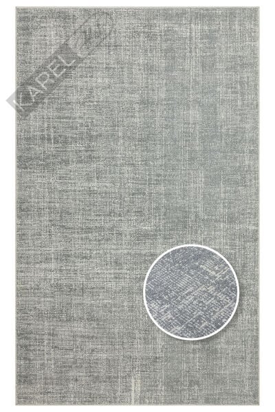 Kalahari KLH01 Gri Özel Dokuma Tekniği ile Üretilen Modern Sade Desenli Makine Halısı