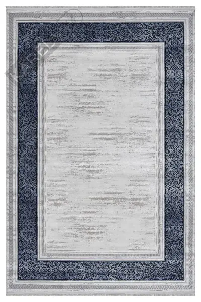 Seyran Halı Zen 7006 Mavi Akrilik Halı