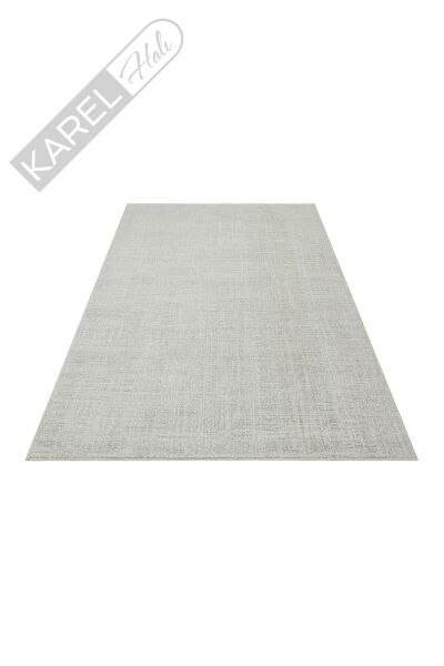 HALI KALAHARI KLH PLAIN SILVER Özel Dokuma Tekniği ile Üretilen Modern Sade Desenli Makine Halı