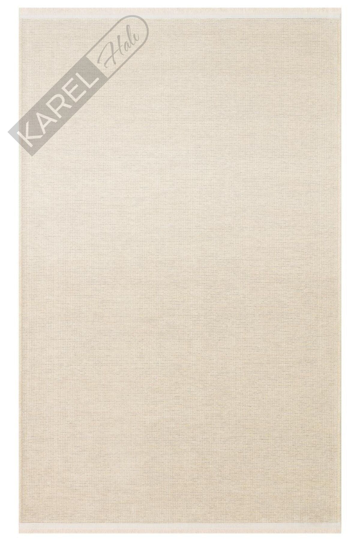 LIZA KILIM LIZ 01 BEIGE Hav Toz Vermez Kaymaz Tabanlı Yıkanabilir Düz Renk Kilim