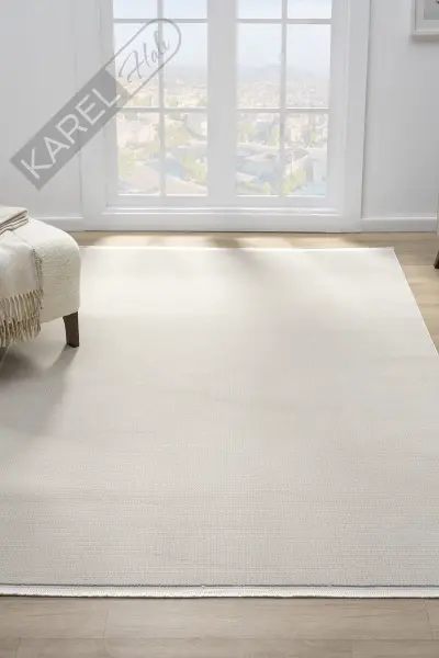 Seyran Halı Smart 12000 Bej Polipropilen Polyester Halı