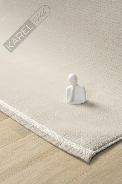 Seyran Halı Smart 12000 Bej Polipropilen Polyester Halı