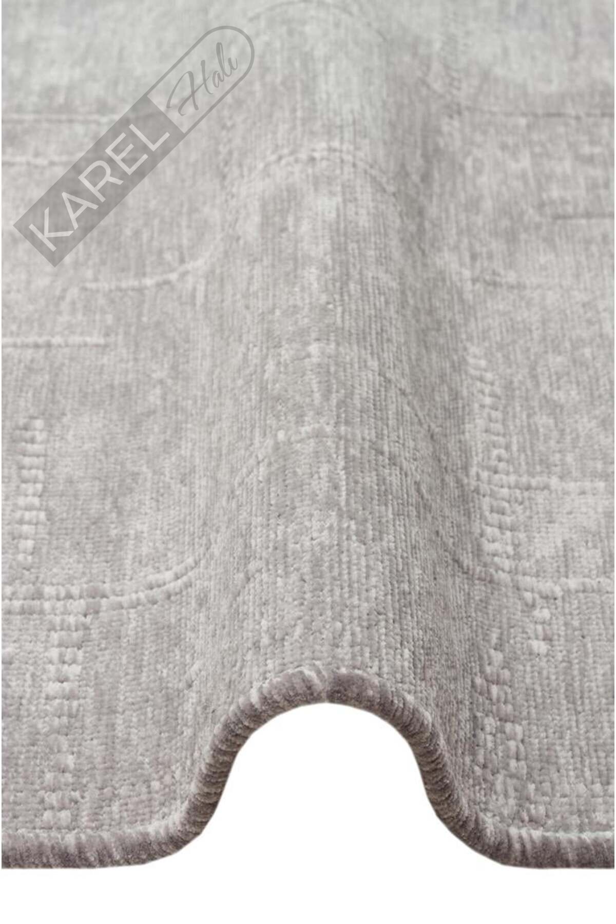 LIZA KILIM LIZ 02 GREY Hav Toz Vermez Kaymaz Tabanlı Yıkanabilir Düz Renk Kilim