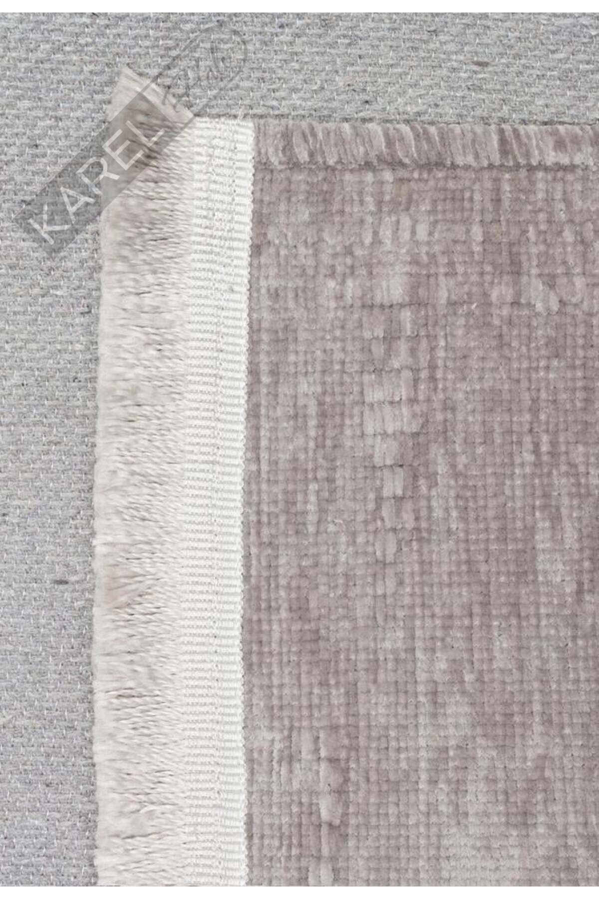 LIZA KILIM LIZ 02 GREY Hav Toz Vermez Kaymaz Tabanlı Yıkanabilir Düz Renk Kilim