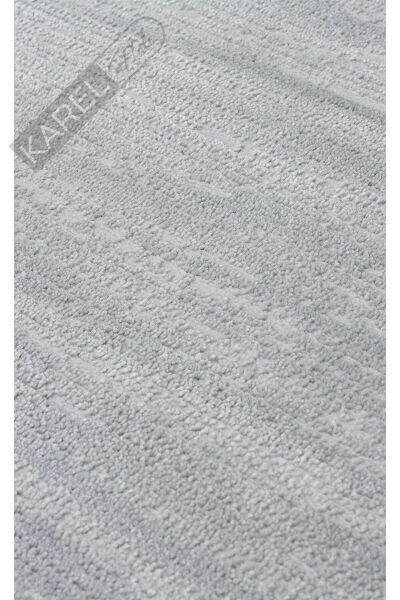 LAGOS XW LGS 19 LIGHT GREY XW Hav Toz Vermez Eskitme Desenli Modern Makine Halısı