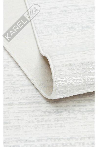 SATEEN ST 101 CREAM XW Hav Toz Vermez Yıkanabilir Kaymaz İnce Dokuma Modern Halı