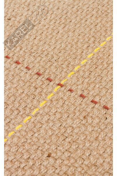 DELHİ DLH 01 MULTY  Jüt ve Pamuk ile Üretilen Çift Taraflı Modern Kilim