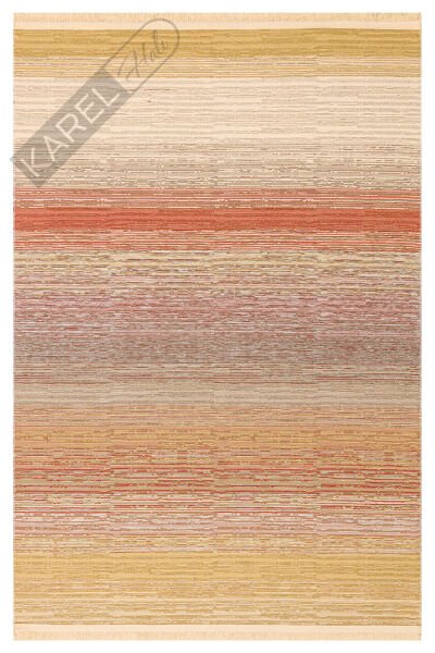 Kutnu KTN02 Natural Terra Kilim Modern Ombre Renk Geçişli Yıkanabilir Çift Taraflı Kilim