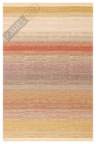 Kutnu KTN02 Natural Terra Kilim Modern Ombre Renk Geçişli Yıkanabilir Çift Taraflı Kilim