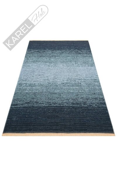 Kutnu KTN01 Antrasit Kilim Modern Ombre Renk Geçişli Yıkanabilir Çift Taraflı Kilim