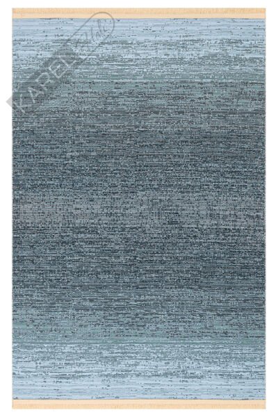 Kutnu KTN01 Antrasit Kilim Modern Ombre Renk Geçişli Yıkanabilir Çift Taraflı Kilim