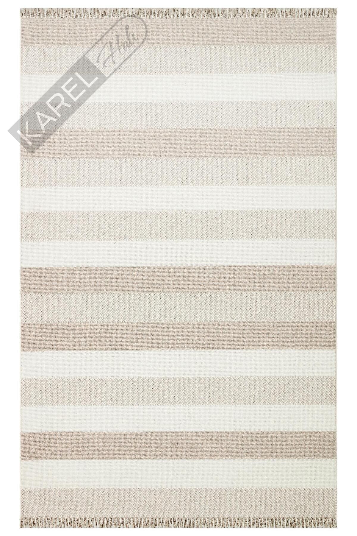 OSLO OSL 08 BEIGE  Hav Toz Vermez Hasır Dokuma Modern Makine Halısı