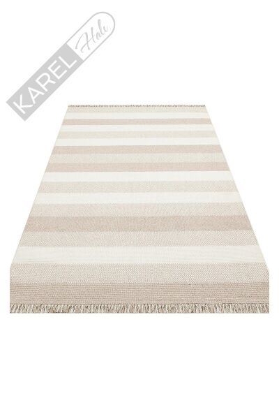 OSLO OSL 08 BEIGE  Hav Toz Vermez Hasır Dokuma Modern Makine Halısı