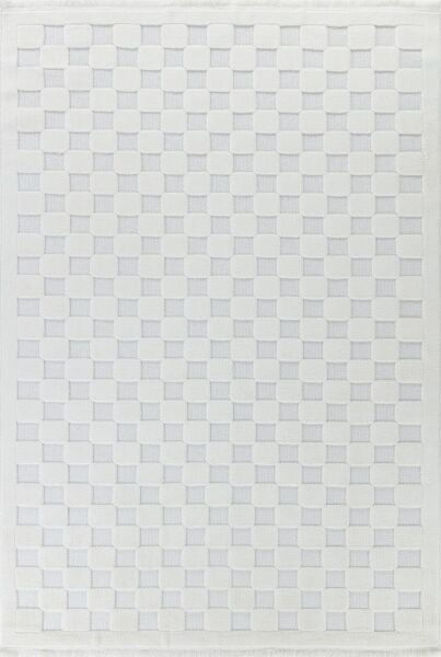 Apex Orion 4211 Krem İskandinav Polyester Halı