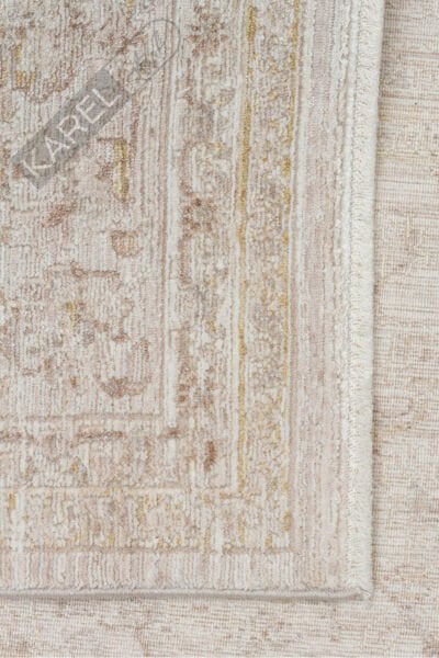 MAHAL MOOD MHL MOOD 02 BEIGE CREAM Klasik Desenli Yüksek Kalite Sık Dokuma Salon Halısı