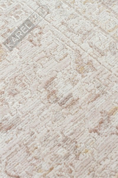MAHAL MOOD MHL MOOD 02 BEIGE CREAM Klasik Desenli Yüksek Kalite Sık Dokuma Salon Halısı