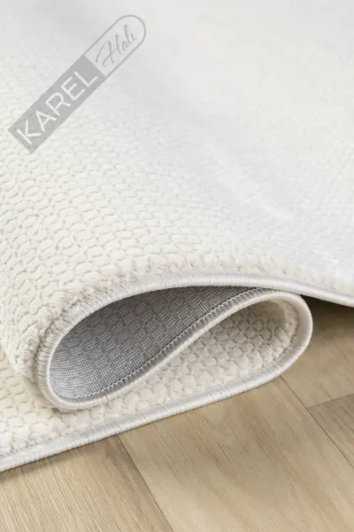 Seyran Halı Smart 12000 Krem Polipropilen Polyester Halı