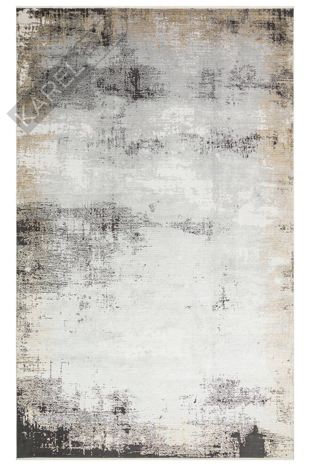 MAHAL MHL 12 GREY GOLD Klasik Desenli Yüksek Kalite Sık Dokuma Salon Halısı