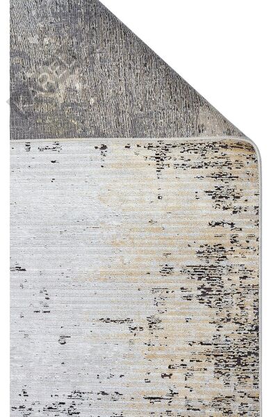 MAHAL MHL 12 GREY GOLD Klasik Desenli Yüksek Kalite Sık Dokuma Salon Halısı