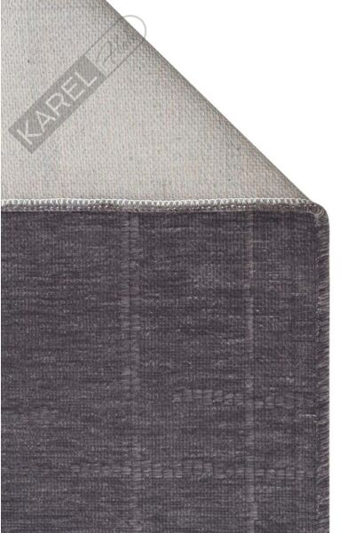 LIZA KILIM LIZ 02 ANTRASIT Hav Toz Vermez Kaymaz Tabanlı Yıkanabilir Düz Renk Kilim