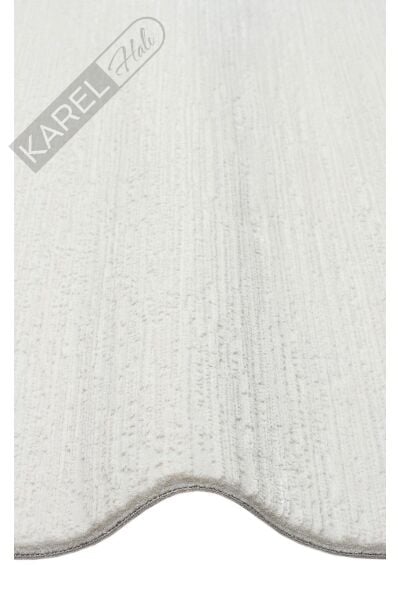 EKO HALI LAGOS LGS 19 CREAM XW Hav Toz Vermez Eskitme Desenli Modern Makine Halısı
