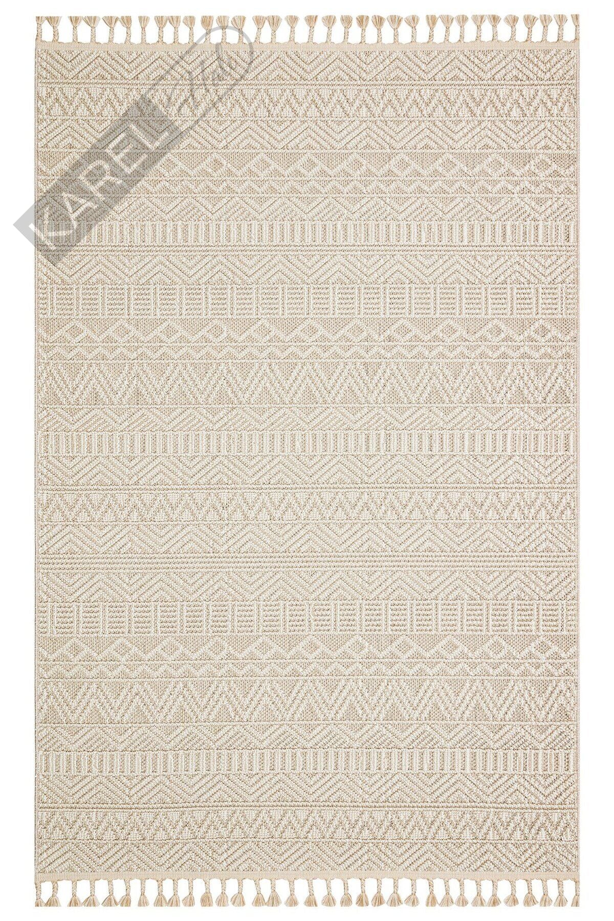 SOHO SH 14 BEIGE Hav Toz Vermez Hasır Dokuma Modern Makine Halısı